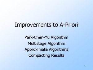 Multistage and multihash algorithm