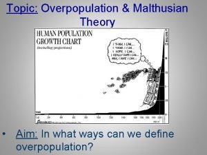 Thomas malthus overpopulation Thomas malthus overpopulation