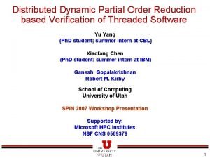 Distributed Dynamic Partial Order Reduction based Verification of