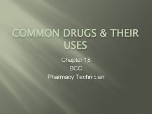 Pharmacy bcc