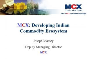 Joseph massey mcx