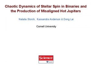 Chaotic Dynamics of Stellar Spin in Binaries and