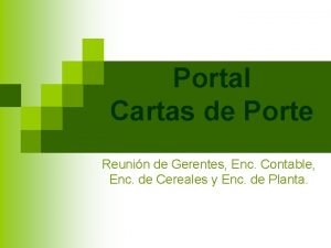 Portal enc