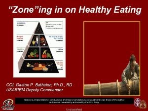 Gaston diet