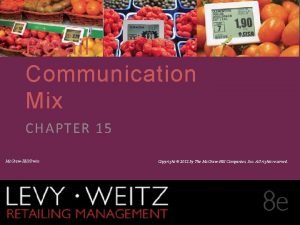 Retail communication process