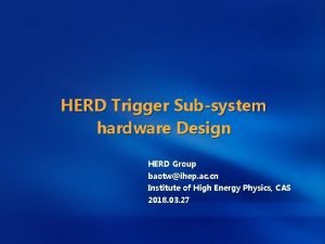 Triggered subsystem