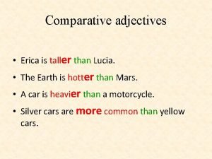 Aggressive comparative and superlative