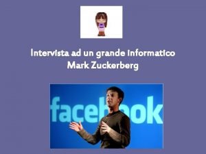 Mark zuckerberg intervista