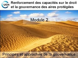 Renforcement des capacits sur le droit et la