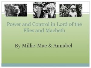 Power in lord of the flies