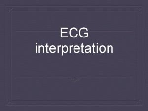 Stt ecg Stt ecg