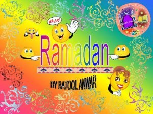 What's ramadan