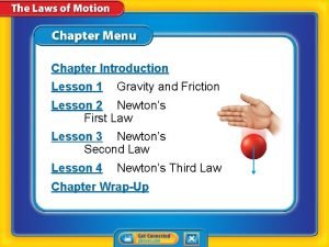 Chapter 2 lesson 1 gravity and friction