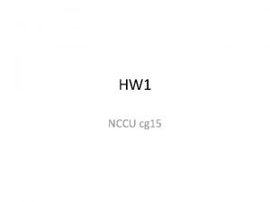 Nccu cg