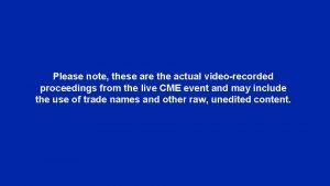 Please note these are the actual videorecorded proceedings