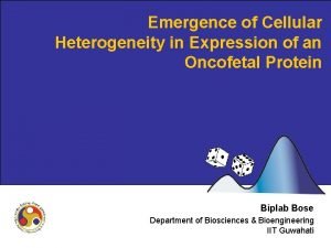 Emergence of Cellular Heterogeneity in Expression of an