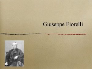 Giuseppe fiorelli