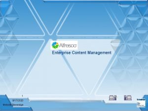 A Enterprise Content Management 1 9172020 Melodie Beveridge