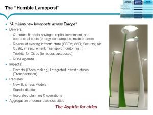 Humble lamppost