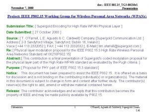 doc IEEE 802 15TG 3 00210 r 1