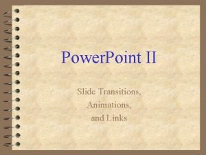 Power point links