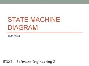 State diagram tutorial