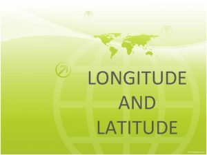 Longitude