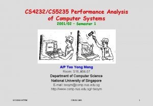 CS 4232CS 5235 Performance Analysis of Computer Systems