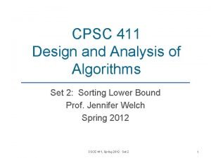 Cpsc 411