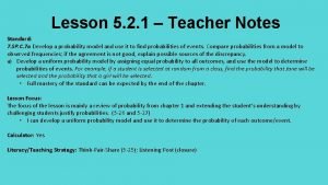 Lesson 5 2 1 Teacher Notes Standard 7