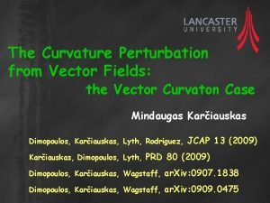 The Curvature Perturbation from Vector Fields the Vector