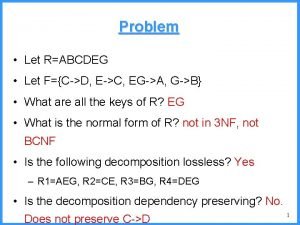 Problem Let RABCDEG Let FCD EC EGA GB