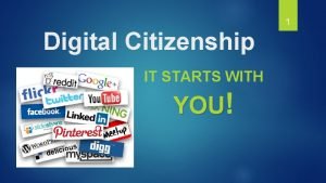 What is a digital citizen