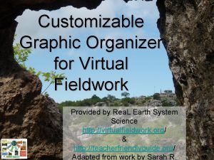 Customizable Graphic Organizer for Virtual Fieldwork Provided by