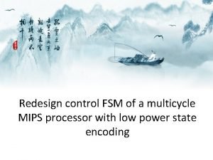 Mips fsm Mips fsm