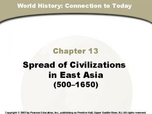 World history chapter 13 section 1