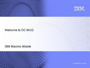 Ibm maximo mobile inventory manager