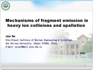 Mechanisms of fragment emission in heavy ion collisions