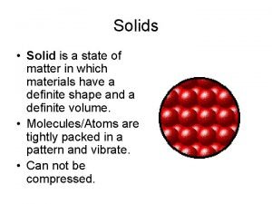 State of matter