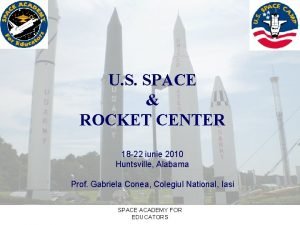 Space and rocket center huntsville