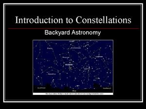 Constellations defintion