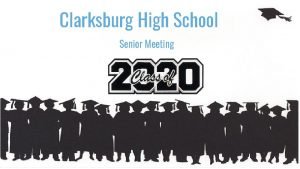 Graduation meeting agenda