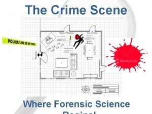 Forensic science learning targets