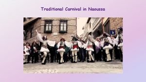 Naoussa's carnival