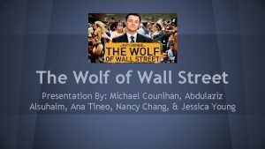 Jordan belfort presentation Jordan belfort presentation