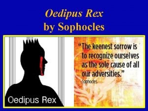 Summary of oedipus rex