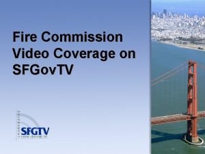 Sfgov tv live