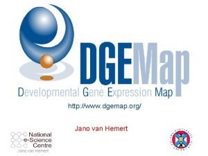 http www dgemap org Jano van Hemert 3