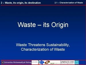 Waste and its types