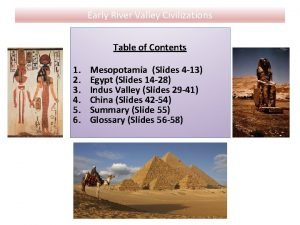 Indus river valley civilization cloze reading